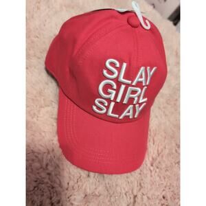 Queer Eye QE Official Baseball Adj Hat Cap - Slay Girl Slay - Magenta Pink